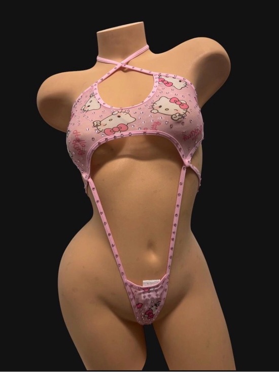 Hello Kitty Other - Exotic dance wear hello kitty slingshot